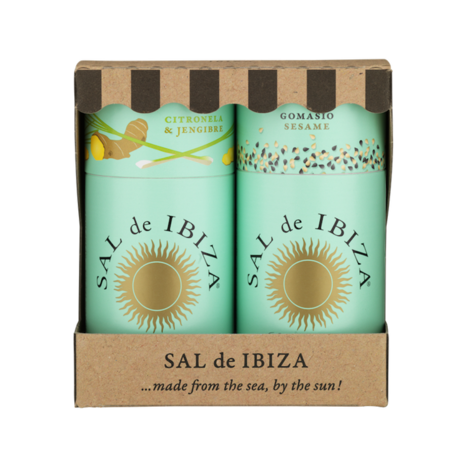 Kryddset Sal de Ibiza - Citrongräs, ingefära & sesamsalt