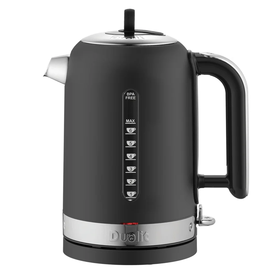 Vattenkokare classic, svart matt, 1,7L