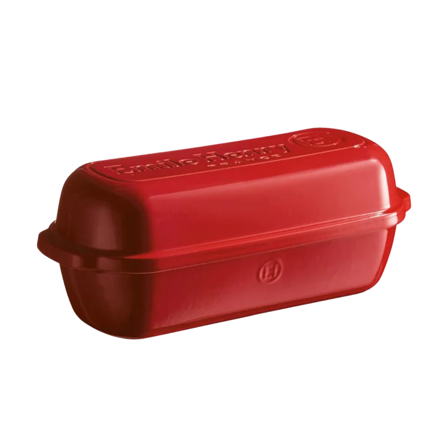 BRÖDFORM REKTANGULÄR 4,5 L - RÖD