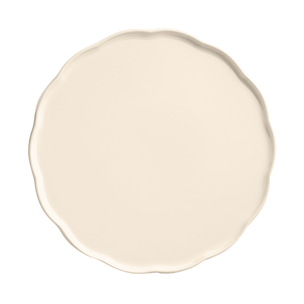 Madeleine Serveringsfat Rund – Cream