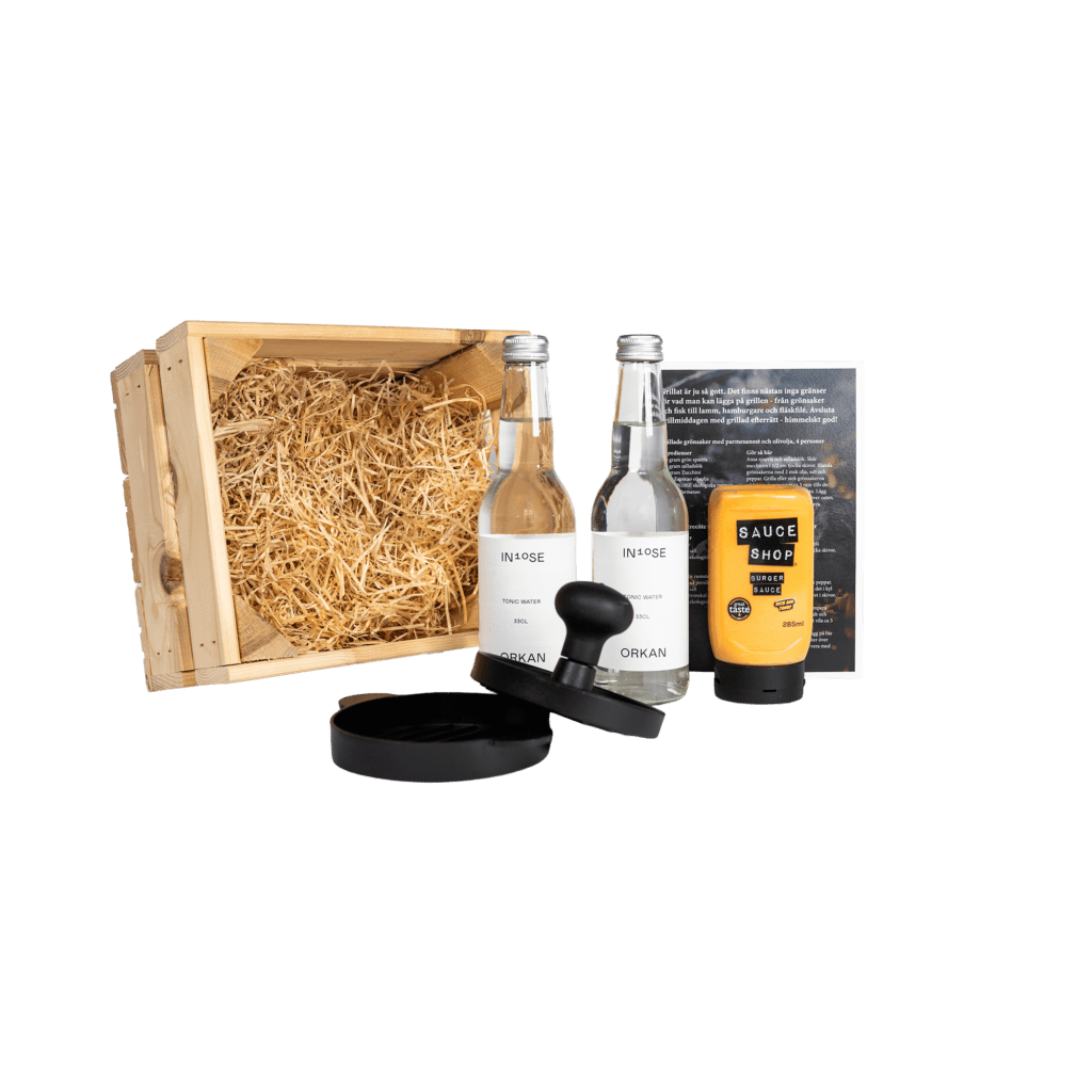 EN DUBBEL CHEESE, TACK!