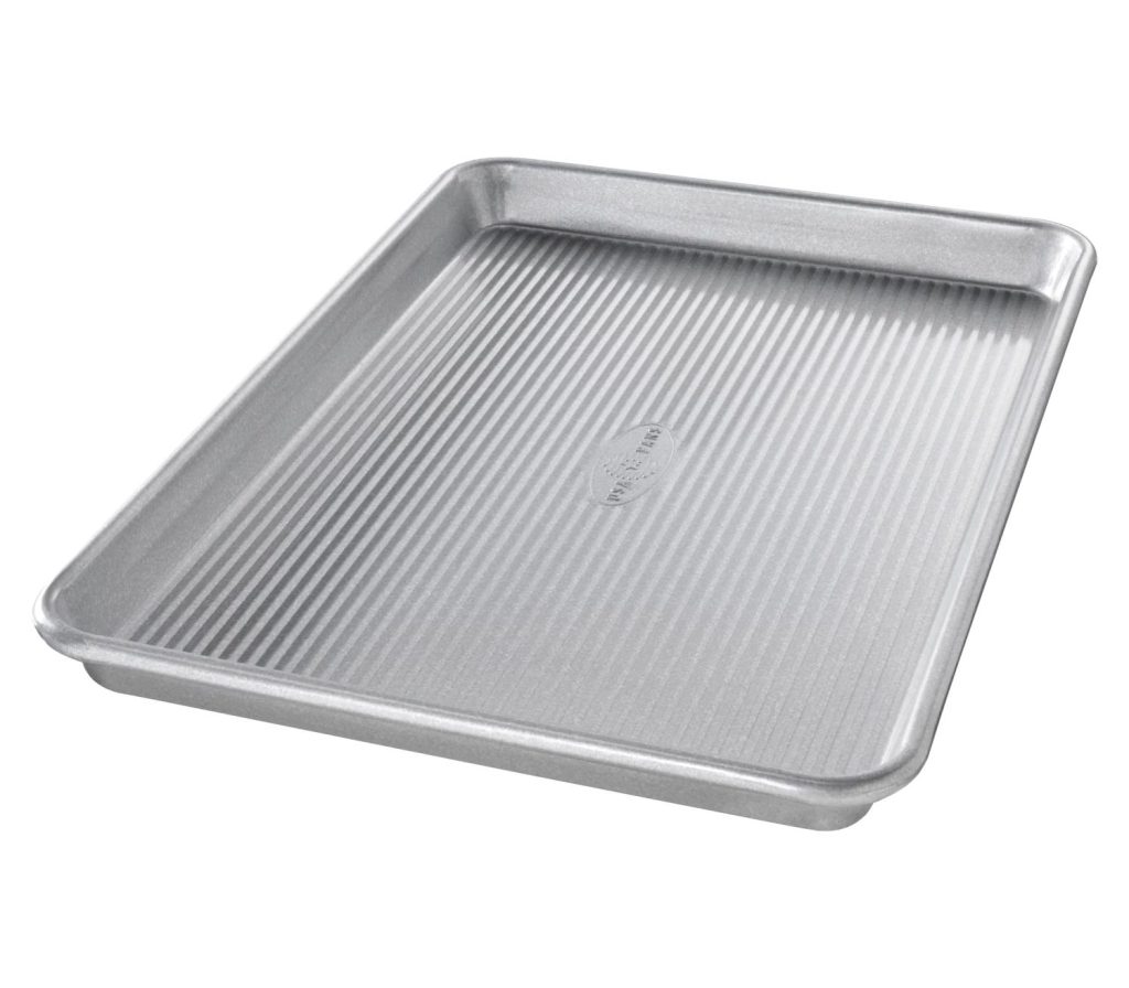 Ugnsplåt small med kant "quarter sheet"
