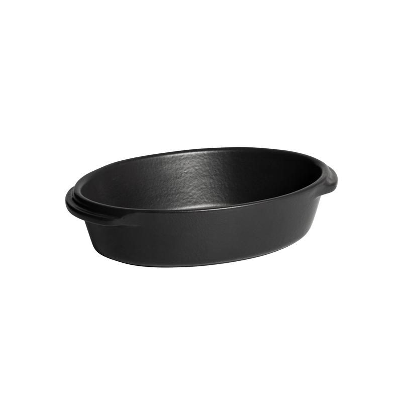 SOLO - OVAL FORM - MÖRKGRÅ