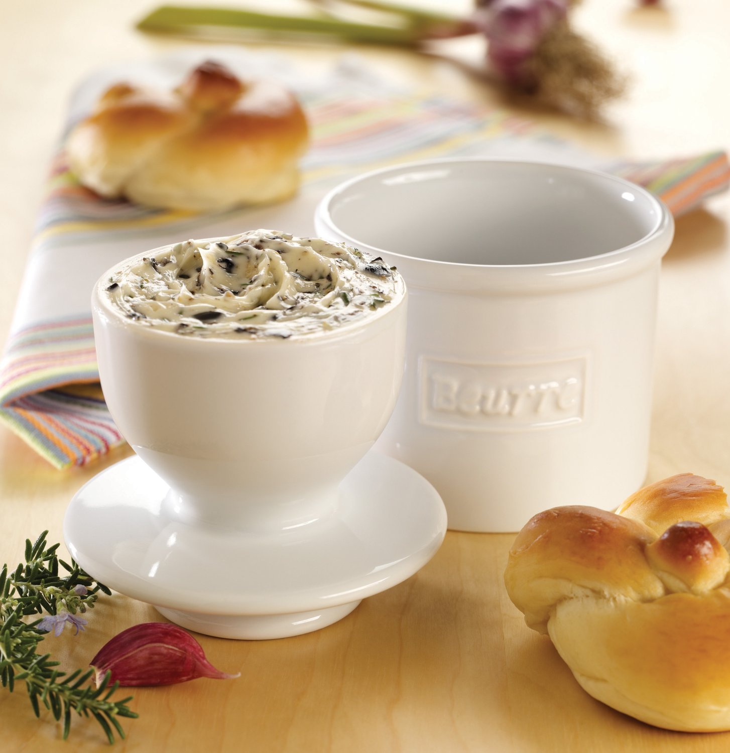Butter Bell® Crock Classic White