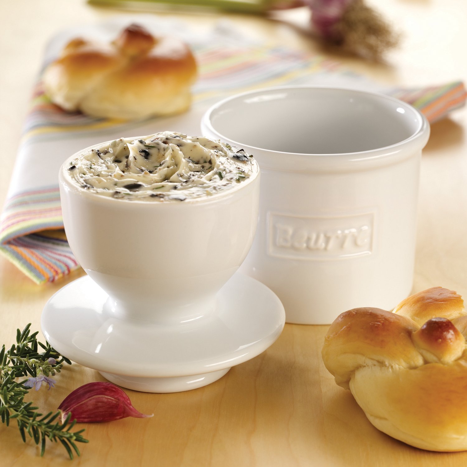 Butter Bell® Crock Classic White
